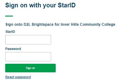 inver hills d2l login